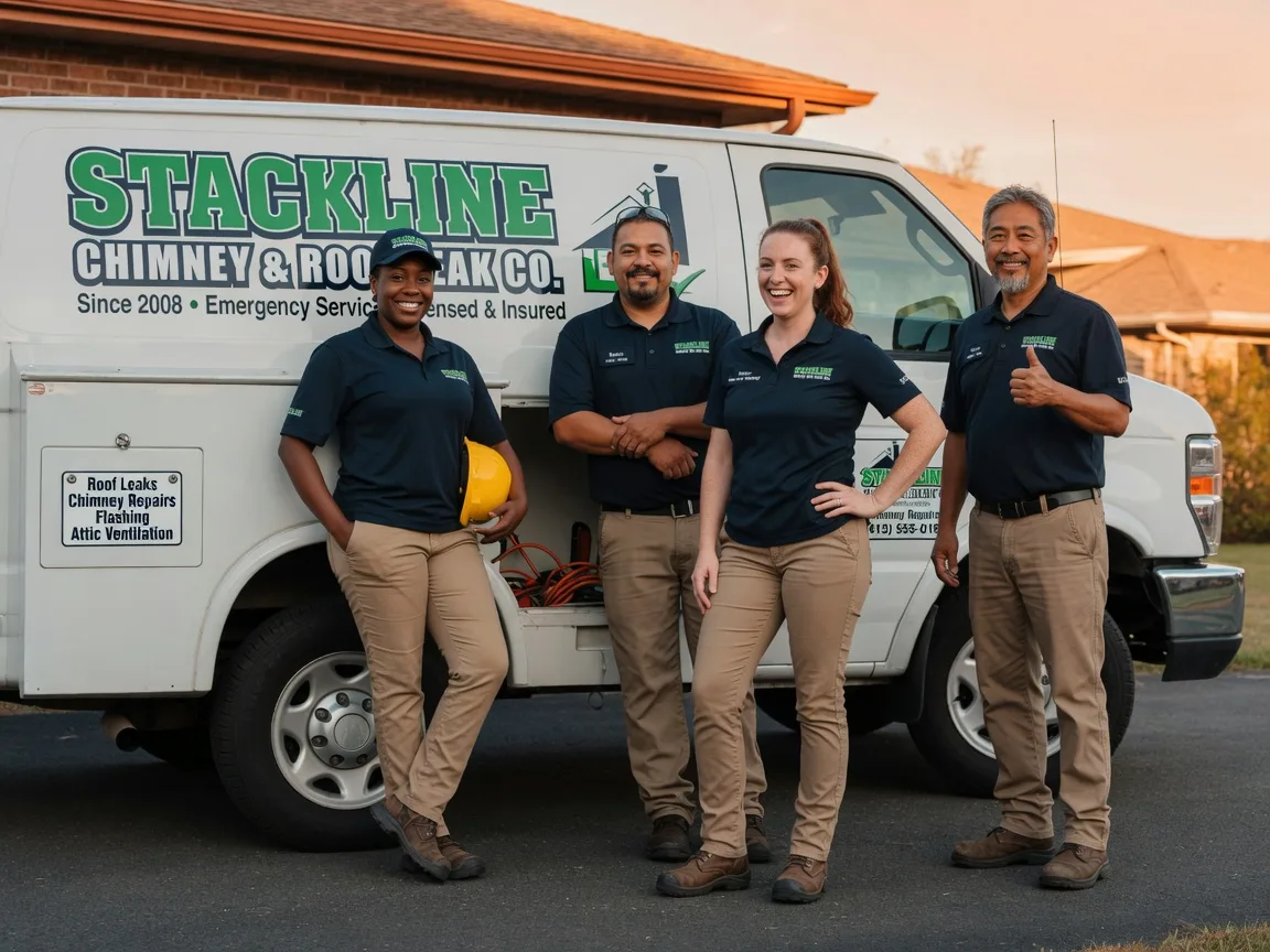 Chimney flashing repair company in Naselle, WA